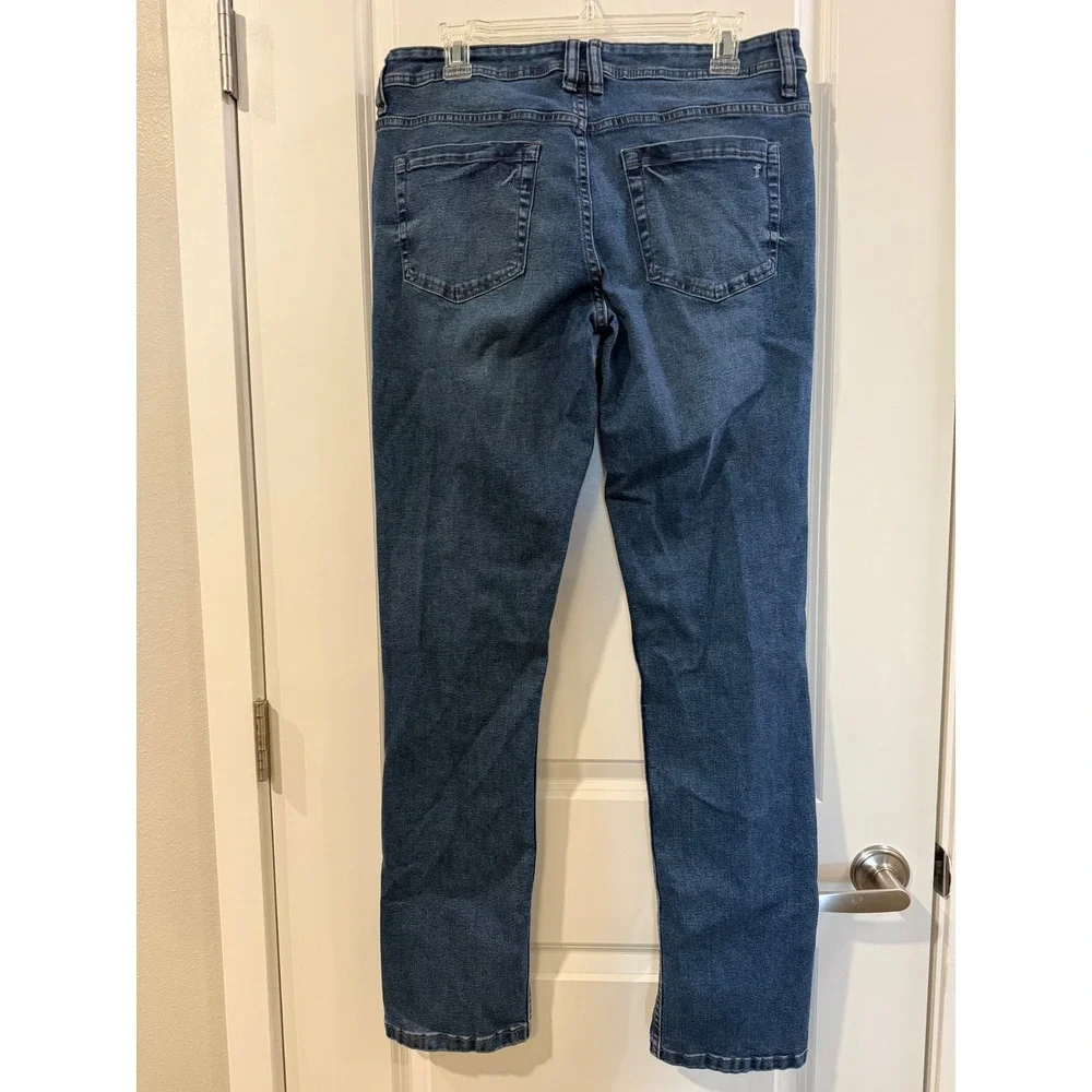 The Perfect Jean NYC Mens Slim Fit Medium Wash Blue Denim Jeans 32x34 - Picture 2 of 6